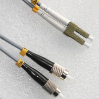 FC LC Duplex Armored Patch Cable 50/125 OM2 Multimode