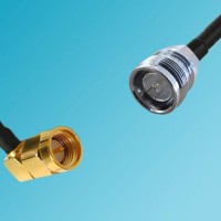 4.3/10 Mini DIN Female to SMA Male Right Angle RF Cable