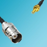 BNC Female to SMB Bulkhead Male RF Cable