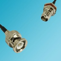 BNC Male to TNC Bulkhead Female RF Cable