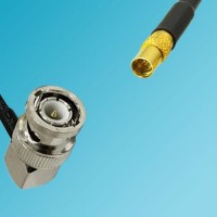 BNC Male Right Angle to MMCX Female RF Cable
