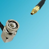 BNC Male Right Angle to MMCX Male RF Cable