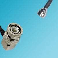 BNC Male Right Angle to QN Male RF Cable