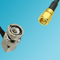 BNC Male Right Angle to SMC Female RF Cable