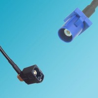 FAKRA SMB A Female Right Angle to FAKRA SMB C Male RF Cable