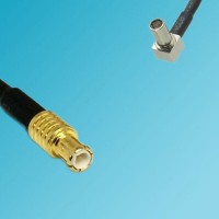 MCX Male to MS147 Male Right Angle RF Cable