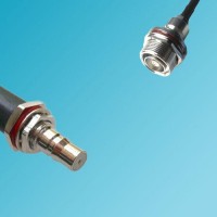 7/16 DIN Bulkhead Female to QMA Bulkhead Female RF Cable