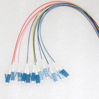 12 Strand LC/UPC Color Coded Pigtails 9/125 OS2 Singlemode