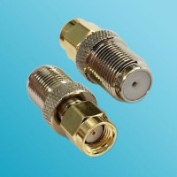 F Female to RP SMA Male RF Adapter