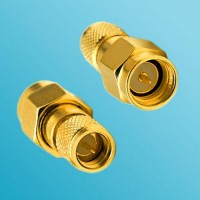 10-32 M5 Male to SMA Male RF Adapter