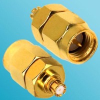 SMA Male to SMP Female RF Adapter