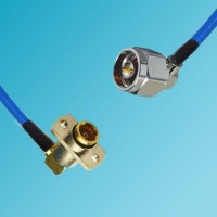 BMA 2 Hole Female R/A to N Male R/A Semi-Flexible Cable