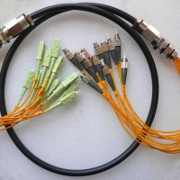 12 Strand FC SC 62.5 Multimode Outdoor Waterproof Patch Cable