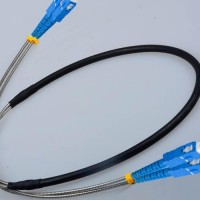 Indoor/Outdoor 2 Fiber SC SC Patch Cable 9/125 Singlemode