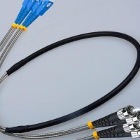 Indoor/Outdoor 4 Fiber SC ST Patch Cable 9/125 Singlemode