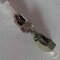 ST/PC Male to LC/PC Female Simplex Adapter Multimode