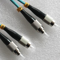 FC FC Duplex Armored Patch Cable 50/125 OM4 Multimode