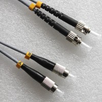 FC ST Duplex Armored Patch Cable 62.5/125 OM1 Multimode