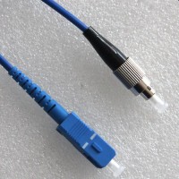 FC SC Simplex Armored Patch Cable 9/125 OS2 Singlemode
