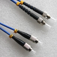 FC ST Duplex Armored Patch Cable 9/125 OS2 Singlemode