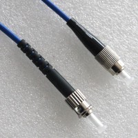 FC ST Simplex Armored Patch Cable 9/125 OS2 Singlemode