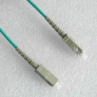 SC SC Simplex Armored Patch Cable 50/125 OM3 Multimode