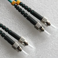 ST ST Duplex Armored Patch Cable 50/125 OM3 Multimode