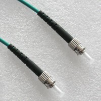 ST ST Simplex Armored Patch Cable 50/125 OM3 Multimode