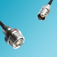 BNC Female to 7/16 DIN Bulkhead Female RF Cable