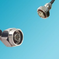 7/16 DIN Male to N Male Right Angle RF Cable