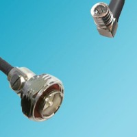 7/16 DIN Male to QMA Male Right Angle RF Cable