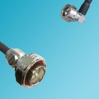7/16 DIN Male to QN Male Right Angle RF Cable