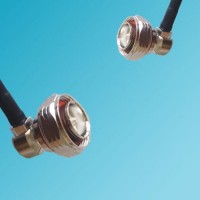 7/16 DIN Male Right Angle to 7/16 DIN Male Right Angle RF Cable