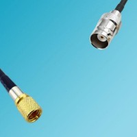 Microdot 10-32UNF M5 Male to BNC Female RF Cable