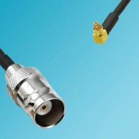 BNC Female to MC-Card Male Right Angle RF Cable