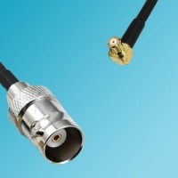 BNC Female to RP MCX Male Right Angle RF Cable