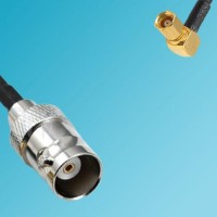 BNC Female to SSMC Female Right Angle RF Cable
