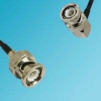 BNC Male to BNC Male Right Angle RF Cable