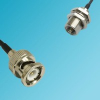 BNC Male to FME Bulkhead Male RF Cable