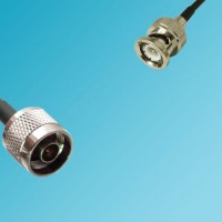 BNC Male to N Male RF Cable