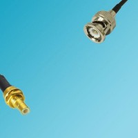 BNC Male to SMB Bulkhead Male RF Cable