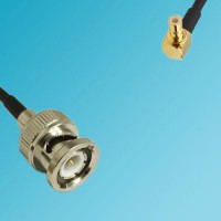 BNC Male to SMB Male Right Angle RF Cable