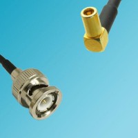 BNC Male to SSMB Female Right Angle RF Cable