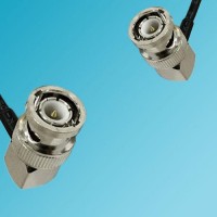 BNC Male Right Angle to BNC Male Right Angle RF Cable