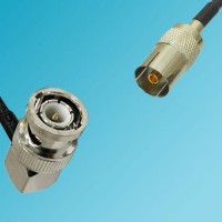 BNC Male Right Angle to DVB-T TV Female RF Cable