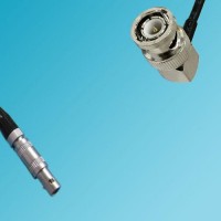 Lemo FFA 00S Male to BNC Male Right Angle RF Cable