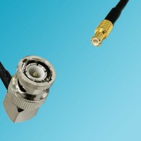 BNC Male Right Angle to MCX Male RF Cable
