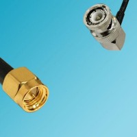 BNC Male Right Angle to SMA Male RF Cable