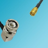 BNC Male Right Angle to SMB Female RF Cable