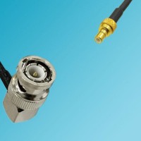 BNC Male Right Angle to SMB Male RF Cable